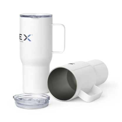 Built Different Tumbler, SAVREX Stainless Steel Travel Mug, Driven by Discipline