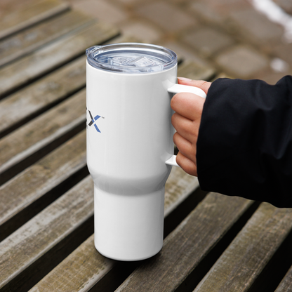 Built Different Tumbler, SAVREX Stainless Steel Travel Mug, Driven by Discipline