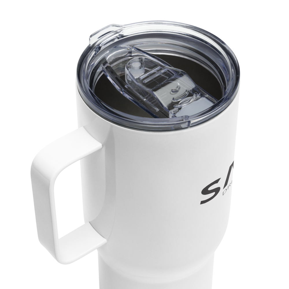 Built Different Tumbler, SAVREX Stainless Steel Travel Mug, Driven by Discipline