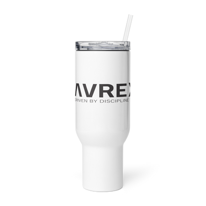 Built Different Tumbler, SAVREX Stainless Steel Travel Mug, Driven by Discipline